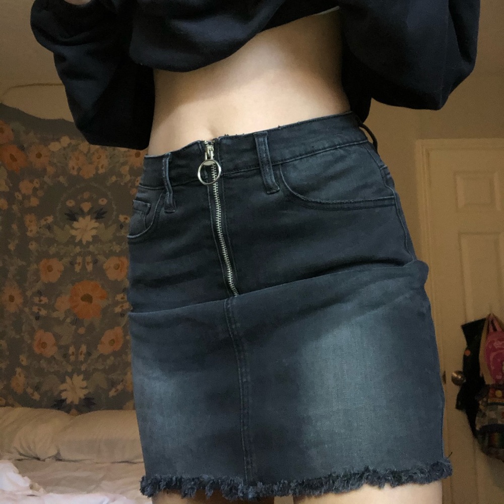 Fashion nova black miniskirts